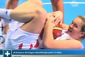 SPORT1: Solopova sėkmingai debiutavo Slovakijos ekipoje