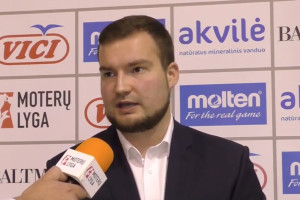 R. Kondratavičius: „Pirmose rungtynėse svarbiausia pasiimti pergalę“