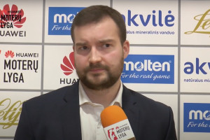 R. Kondratavičius: „Matosi, kad su lyg kiekvienomis rungtynės LCC stipriai gerėja“