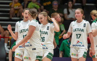 Dar viena pergalė: Lietuvos 18-metės nepaliko vilčių varžovėms iš Kosovo