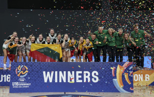 Lietuvos 16-metės – Europos čempionato B diviziono nugalėtojos!