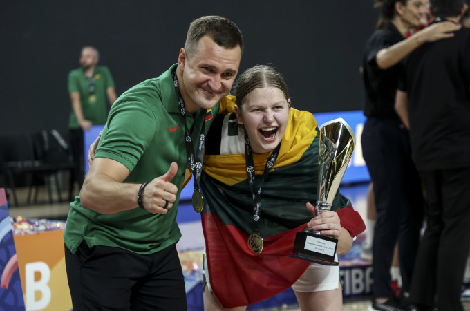 Auksinės U16 rinktinės strategas: „Anksčiau tokių emocijų nesu patyręs“