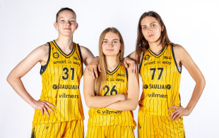 Šiauliečių sudėtyje – trys „Saulės“ akademijos auklėtinės