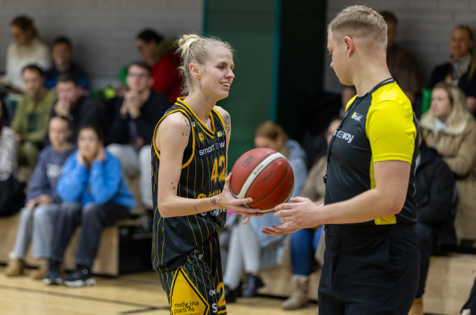 Černeckytės šou padėjo šiaulietėms sutriuškinti be Vaicekausko likusias „Aistes-LSMU“