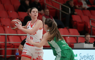 Geriausias „Kibirkšties-TOKS“ naujokės mačas pažymėtas kauniečių sutriuškinimu