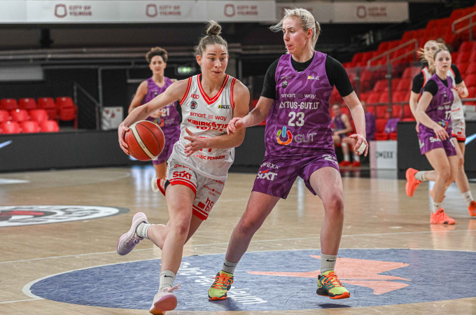 Sostinėje šešiese likusios alytiškės sutriuškintos 71 taškų skirtumu