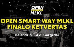 Paaiškėjo „Open Smart Way MLKL“ finalo ketverto pusfinalių poros 