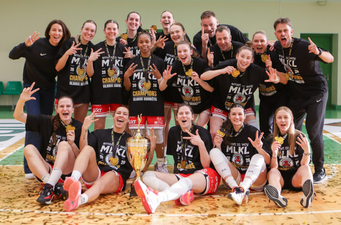 „Kibirkštis-TOKS“ – septintąkart paeiliui Lietuvos čempionė