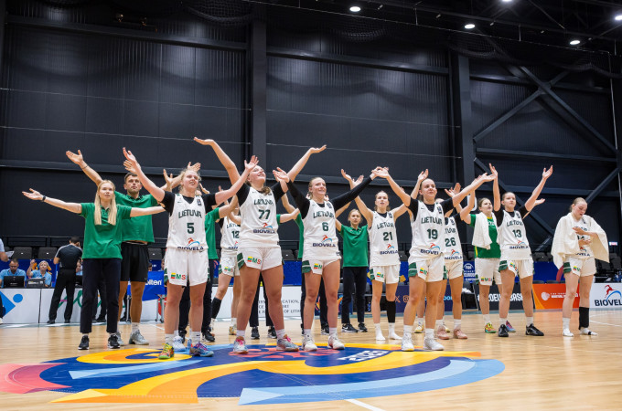 Lietuvos 20-metės Europos čempionatą namuose atidarė galinga pergale