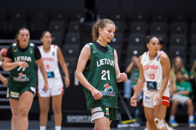 Lietuvos U20 merginos pratęsime neatsilaikė prieš Europos čempiones